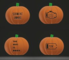 Scary Pumpkins For Adults 3D Printer Model