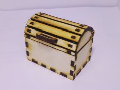 Laser Cut Small Treasure Chest