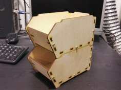 Laser Cut Plywood Linbin