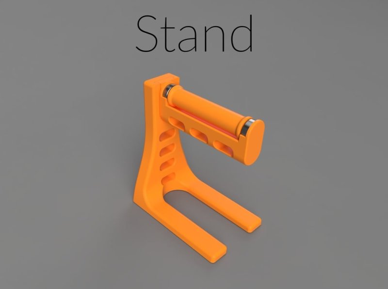 Filler – The Customizable Filament Holder 3D Printer Model