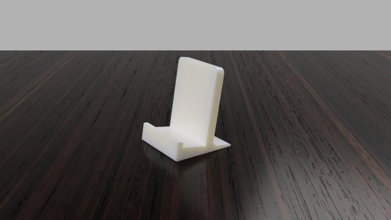 Phone Stand 3D Printer Model