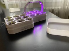 Jiffy Seedling Planter 3D Printer Model