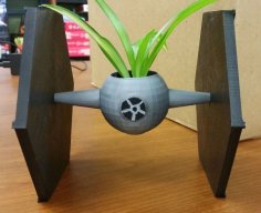 Star Wars TIE Fighter Planter 3D Printer Model