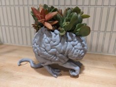 Succulent Devourer – Intellect Devourer Planter 3D Printer Model