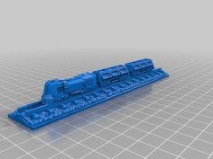 Factorio Train Display 3D Printer Model