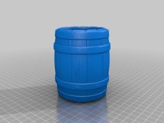 Cup Barrel 3D Printer Model