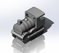 3D Printable Train 3D Printer Model