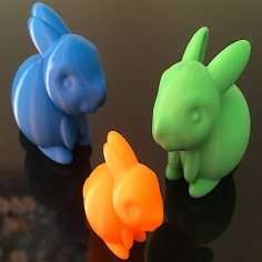 Baby Bunny Buddy 3D Printer Model