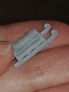 Miniature Sleigh (dollhouse / Quarter Scale) 3D Printer Model