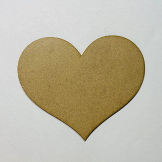 Laser Cut Unfinished Wood Heart Shape Craft Free Vector
