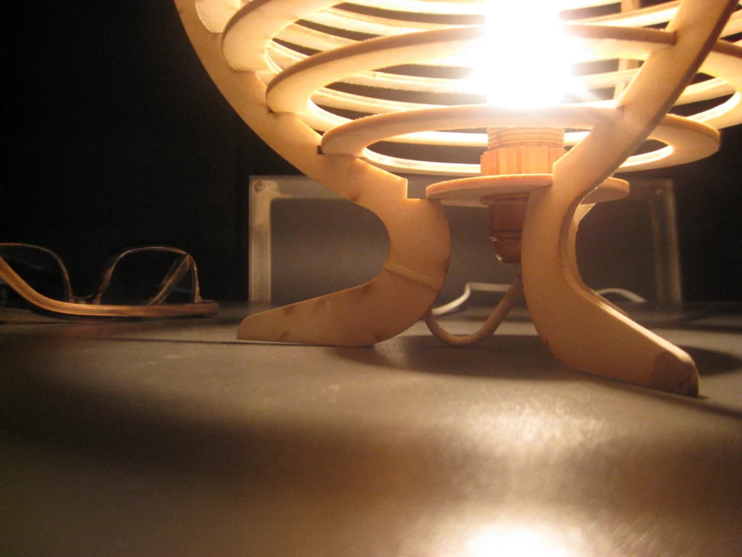 Laser Cut Spherical Lamp DXF File