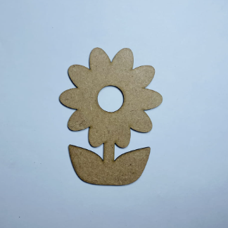 Laser Cut Flower Cutout Unfinished Wooden Shape Free Vector