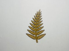 Laser Cut Fern Cutout Unfinished Wood Shape Craft Free Vector