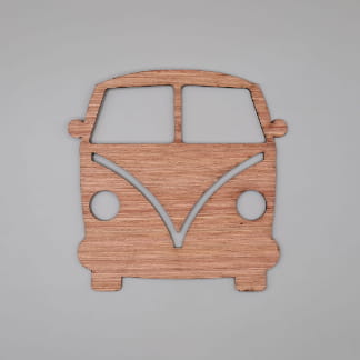 Laser Cut Wood Van Cutout Van Shape Unfinished Free Vector