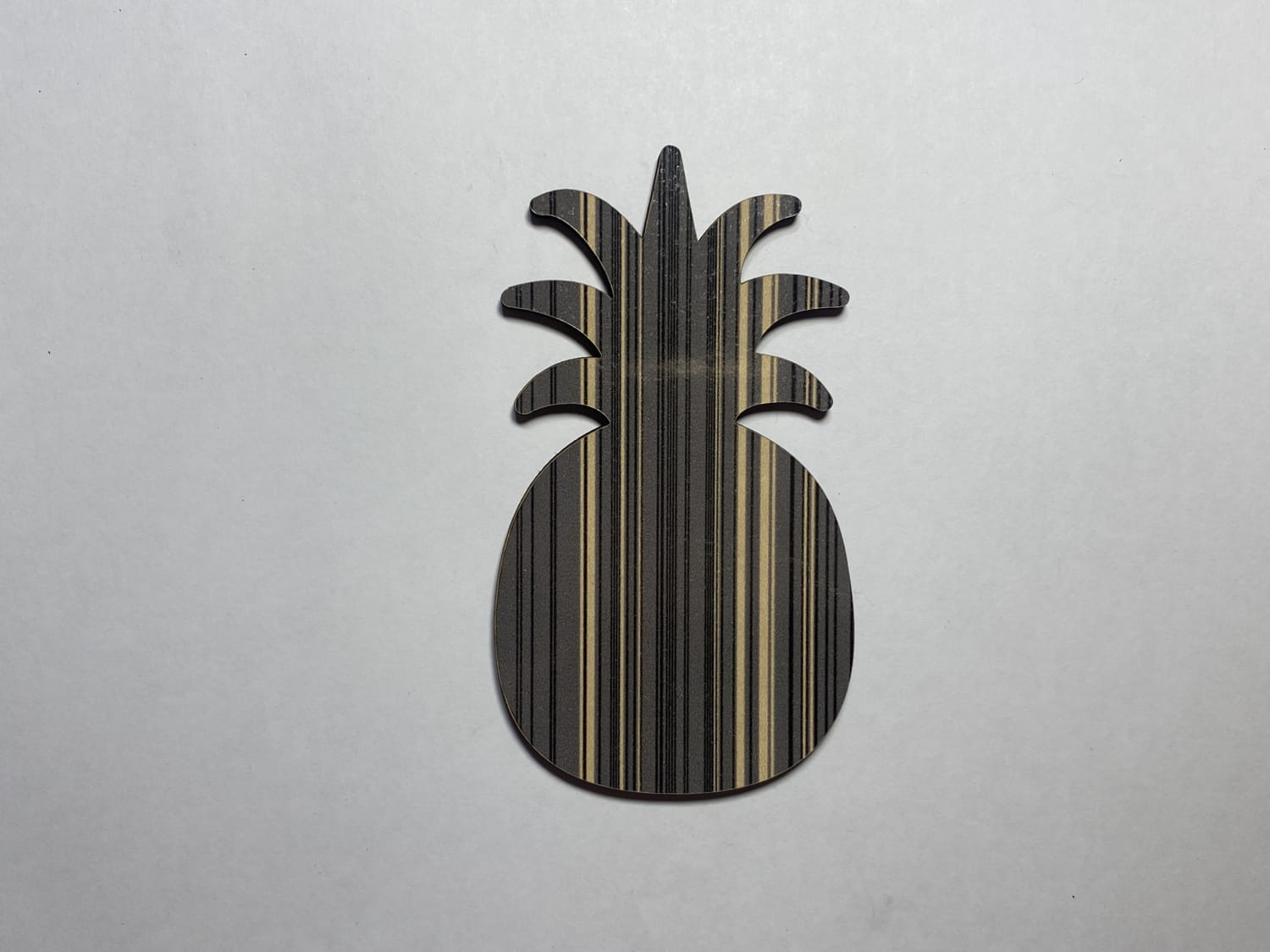Laser Cut Wood Pineapple Cutout For Crafts Free Vector