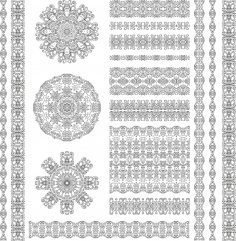 Ethnic Pattern Free Vector