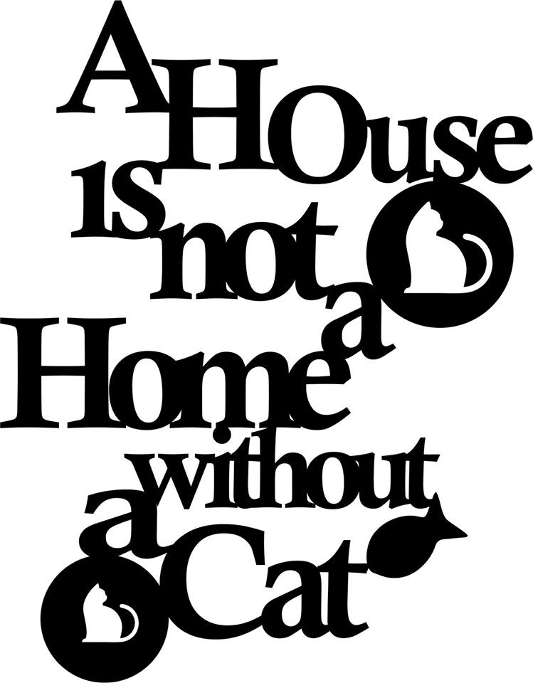 Cat Quote DXF File