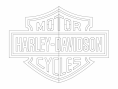 harley (1) dxf Tệp
