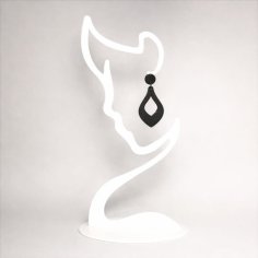 Laser Cut Acrylic Earring Display Stand