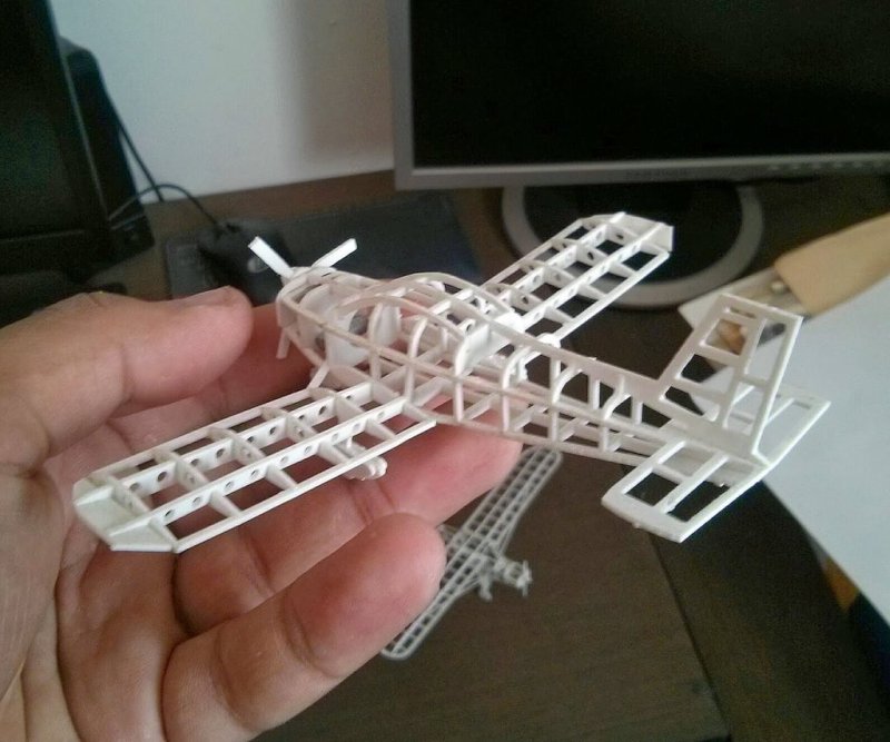 Laser Cut ZLIN Z 242 Aircraft