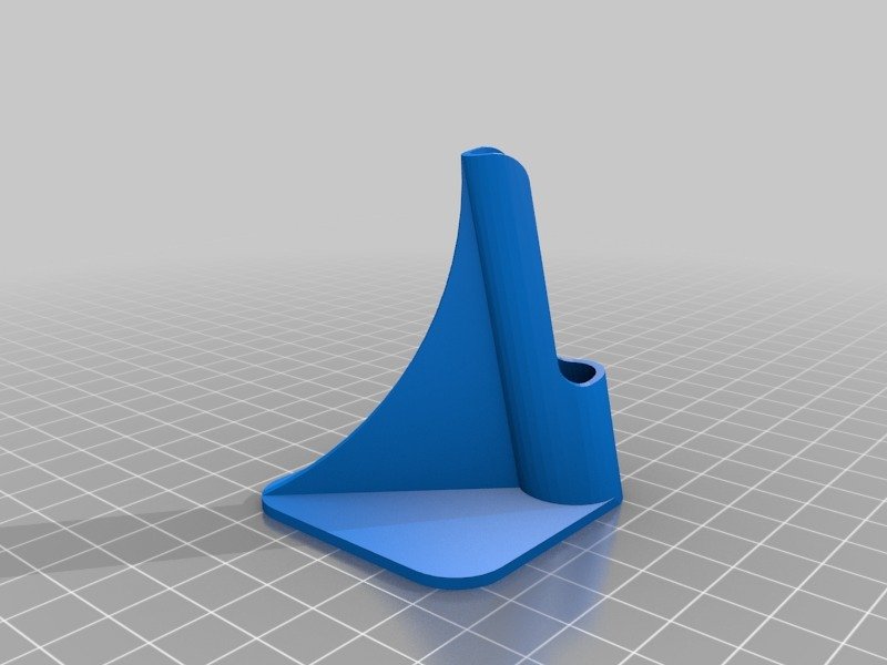 Razor Stand 3D Printer Model Download Free STL File 3axis.co