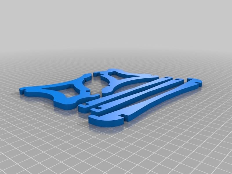 Laser Cut Manuel Laptop Stand CNC/Laser