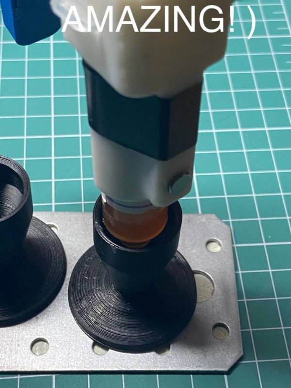 Dispenser For Syringe Of Flux Or Solder Paste 3D Printer Model Download