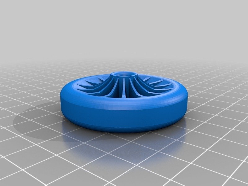 Office Chair Wheel 3D Printer Model Download Free STL File 3axis.co
