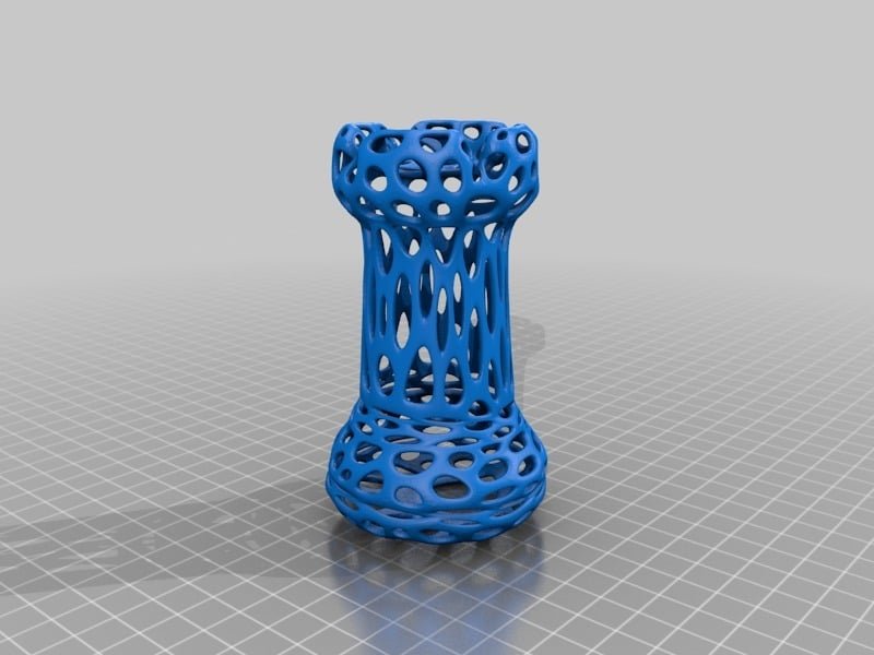 Chess Set – Voronoi Style 3D Printer Model Download Free STL File ...