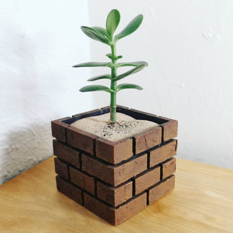 Super Mario Bros Brick Container 3D Printer Model Download Free STL