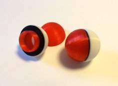 Pokeball Sphere 3D Printer Model