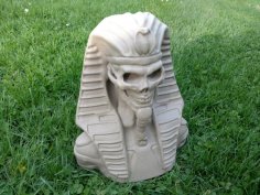 Undead Pharaoh Flower Pot 3D Printer Model