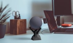 Alexa Echo Dot Stand 3D Printer Model