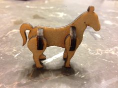 Laser Cut Tiny Horse DXF File