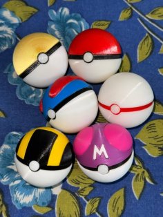 Pokeball 3D Printer Model