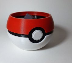 Pokeball Planter – Pokemon Decor 3D Printer Model