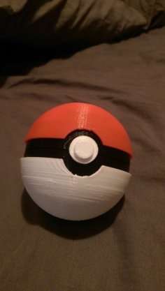 Pokeball Grinder 3D Printer Model