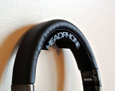 Headphone Holder 3D Printer Model