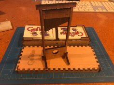 Laser Cut Guillotine for Guillotine