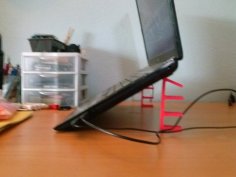 Laptop 2 In 1 Stand For A Very Fat Laptop 3D Printer Model