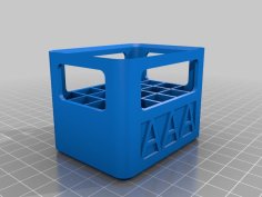 AAA Battery Holder/organizer 3D Printer Model