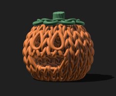 Knitted Pumpkin 3D Printer Model