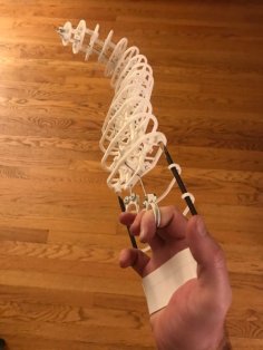 Mechanical Tentacle Arm 3D Printer Model