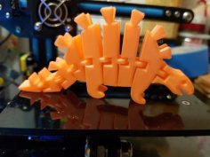 D.W Stegosaurus 3D Printer Model