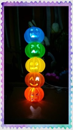 Halloween Pumpkin Lantern(small) 3D Printer Model