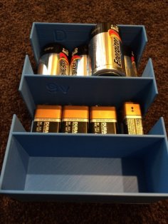 Battery Organizer 3D Printer Model