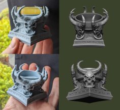 Soulwell Tealight Candle Holder 3D Printer Model