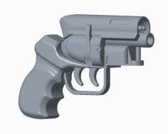 Blade Runner Snub Nosed Blaster 3D Printer Model