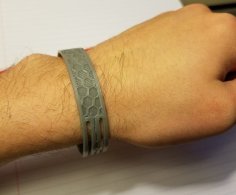 Flexible TPU Bracelet 3D Printer Model