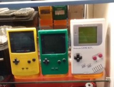 Gameboy Stand 3D Printer Model